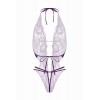 Christine by christine Le Duc 21451 Body string ouvert Renee violet - Christine