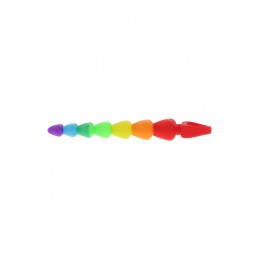 Toy Joy 21354 Stimulateur anal Rainbow Heart Beads - Toyjoy