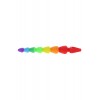 Toy Joy Stimulateur anal Rainbow Heart Beads - Toyjoy