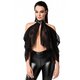 Noir Handmade Bolero Opium F349 en tulle