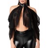 Noir Handmade 21571 Bolero Opium F349 en tulle