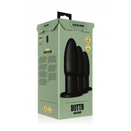 BUTTR 21481 Kit entrainement anal 3 plugs Cluster Bombs - Buttr