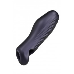 Man Wan 21609 Gaine de pénis 3 en 1 Ryzer Black Plum - Man Wan