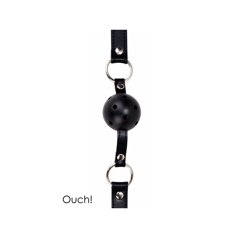 Ouch! Black Gag Ball - Ouch!