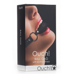 Ouch! Black Gag Ball - Ouch!