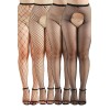 J Lingerie 21724 Pack 4 collants ouverts résille