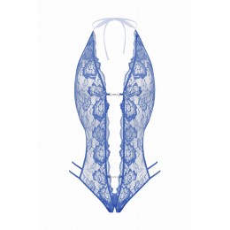 Christine by christine Le Duc 21450 Body string ouvert Renee bleu - Christine