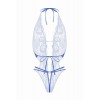 Christine by christine Le Duc 21450 Body string ouvert Renee bleu - Christine