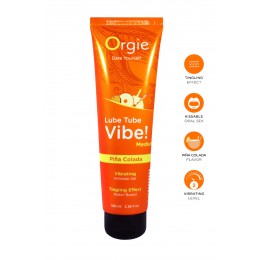 Orgie 21743 Lubrifiant Lube Tube Vibe (Medium) Pina Colada 100ml