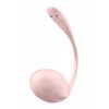 Satisfyer 21829 Oeuf vibrant connecté Ribbed Petal rose - Satisfyer