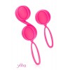 Yoba Kit 2 boules de Geisha Yoba - rose