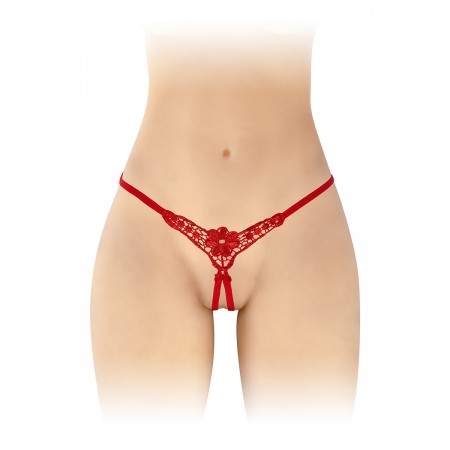 Fashion Secret String ouvert Danuta - rouge