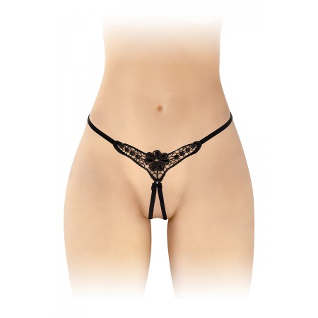 Fashion Secret String ouvert Danuta - noir