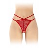 Fashion Secret String ouvert Mylene - rouge