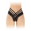 Fashion Secret Tanga ouvert Anne - noir