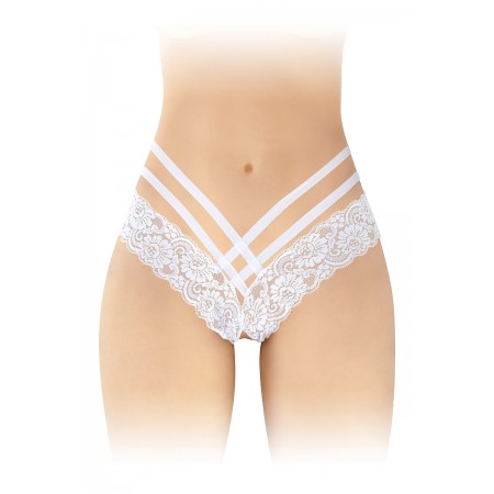 Fashion Secret Tanga ouvert Anne - blanc