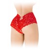 Fashion Secret Boxer ouvert Julia - rouge