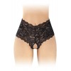 Fashion Secret Boxer ouvert Julia - noir