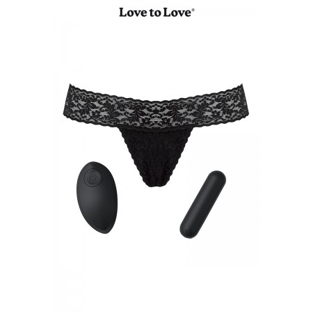 Love To Love Culotte vibrante télécommandée Secret Panty 2