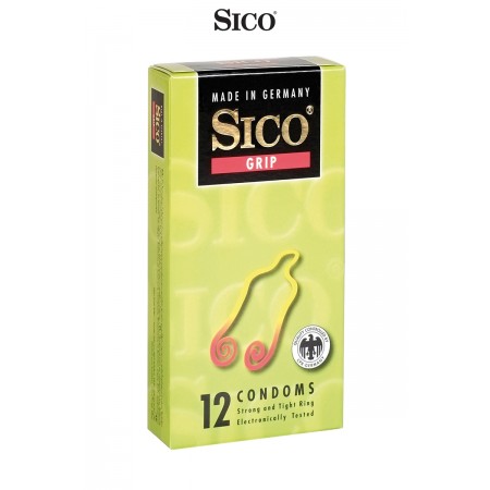 Sico 12 préservatifs Sico GRIP