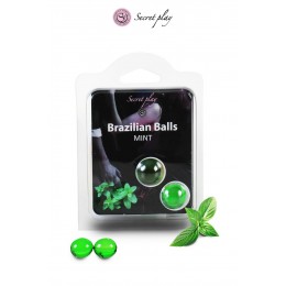 Secret Play 2 Brazilian balls - menthe