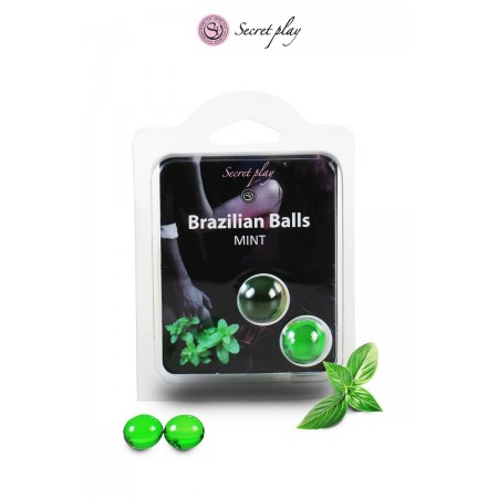 Secret Play 2 Brazilian balls - menthe