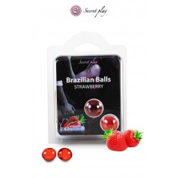 Secret Play 2 Brazilian Balls - fraise