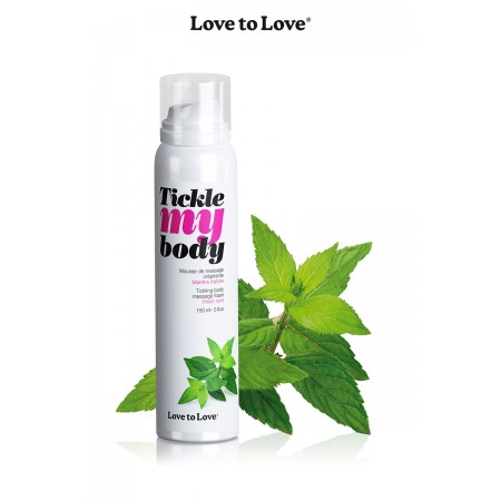 Love To Love Mousse massage crépitante - menthe