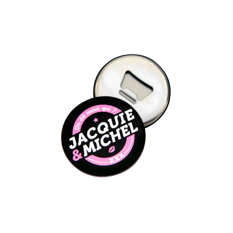 Jacquie & Michel Magnet décapsuleur J&M