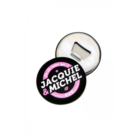 Jacquie & Michel Magnet décapsuleur J&M