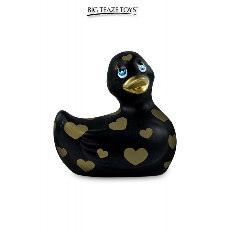 Big Teaze Toys Mini canard vibrant Romance noir et or