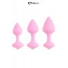 Feelztoys Coffret 3 plugs anal Bibi - rose