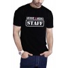 Jacquie & Michel T-shirt Jacquie et Michel Staff - noir