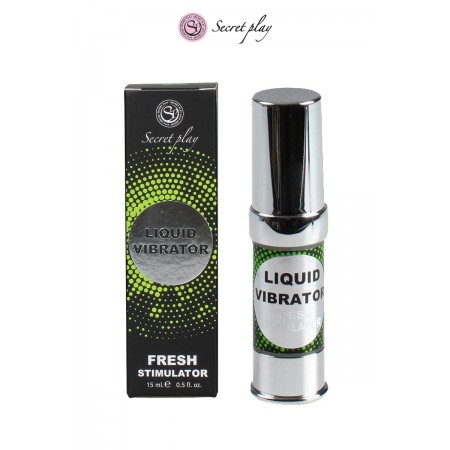 Secret Play Liquid Vibrator Effet frais - 15 ml