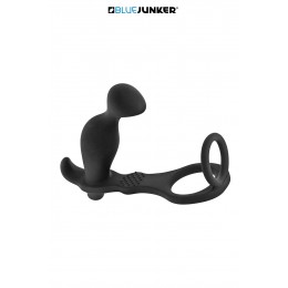 Blue Junker Cockring et stimulateur de prostate vibrant