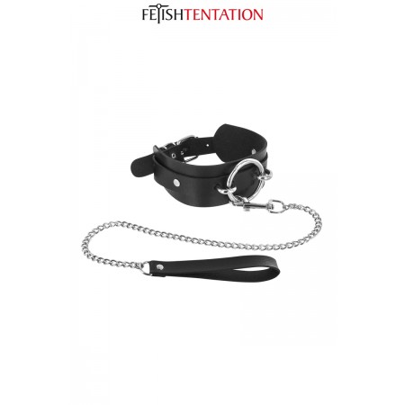 Fetish Tentation Collier avec anneau & laisse - Fetish Tentation