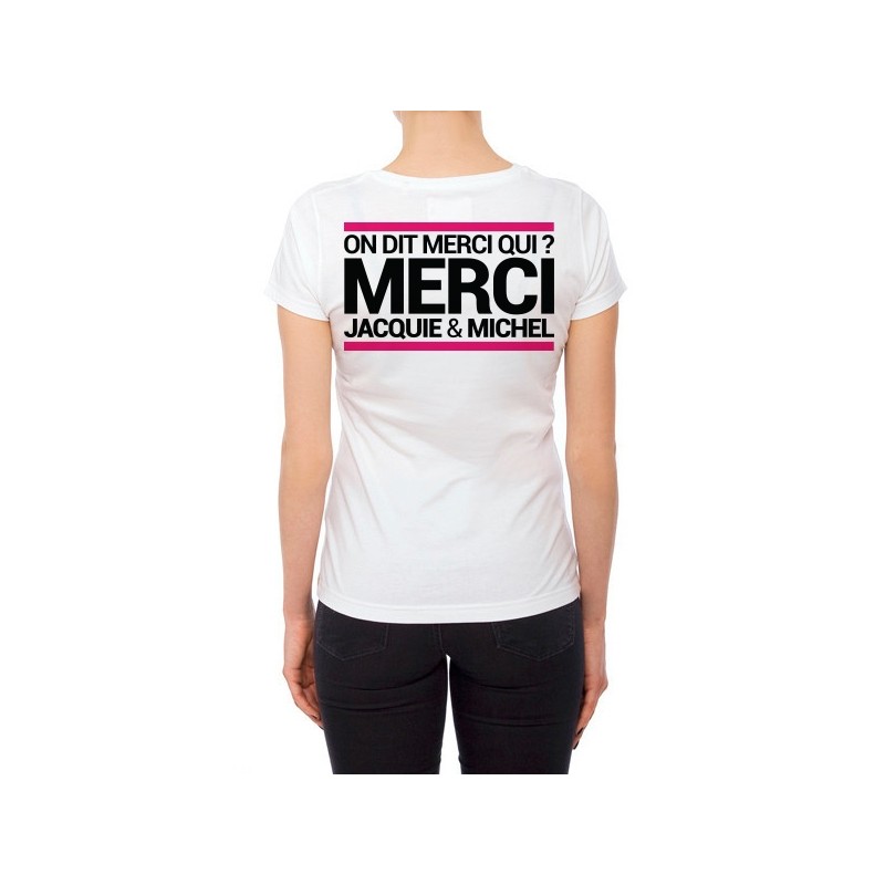 Jacquie & Michel J&M white t-shirt - special for women