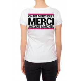 Jacquie & Michel J&M white t-shirt - special for women