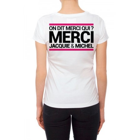 Jacquie & Michel J&M white t-shirt - special for women