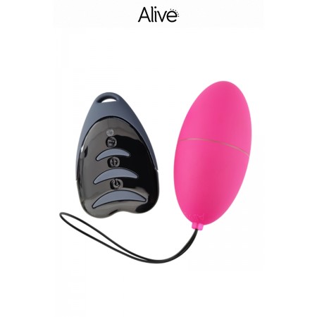 Alive Oeuf vibrant télécommandé Magic egg 3 - rose