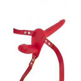 Fetish Tentation Double gode ceinture rouge - Fetish Tentation