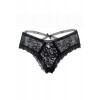 Paris Hollywood Tanga noir en dentelle fine