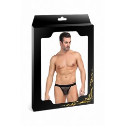 Paris Hollywood String homme noir résille