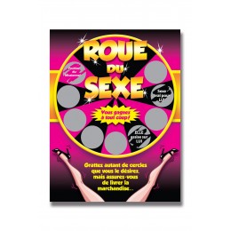 Ozzé Carte à gratter roue du sexe