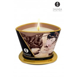 Shunga Bougie à massage parfum Chocolat - Shunga