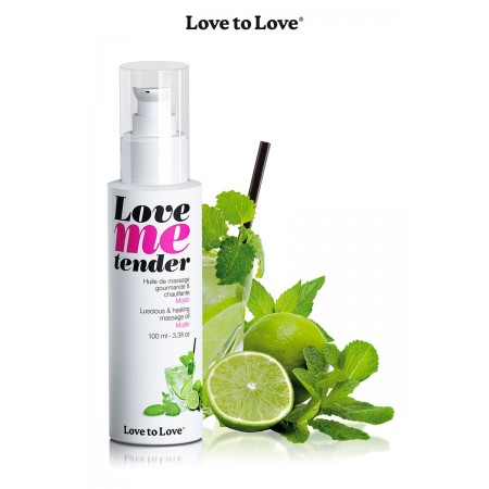 Love To Love Huile de massage mojito 100ml