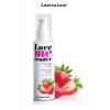 Love To Love Huile de massage fraise 100ml