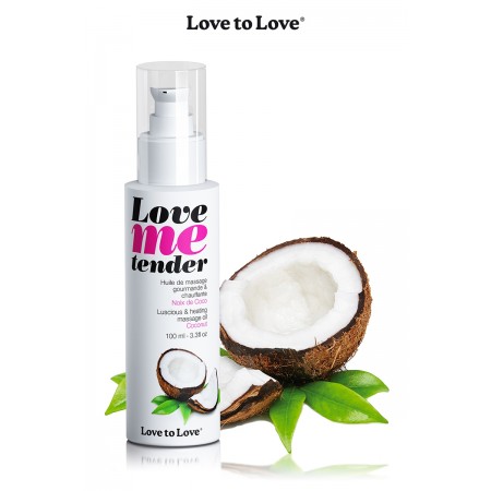 Love To Love Huile de massage Noix de coco 100ml