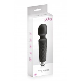 Yoba Vibro Love Wand rechargeable noir - Yoba