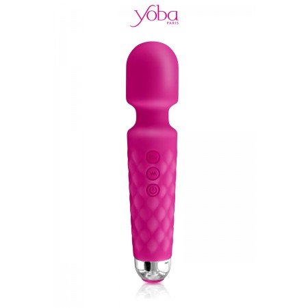 Yoba Vibro Love Wand rechargeable rose - Yoba